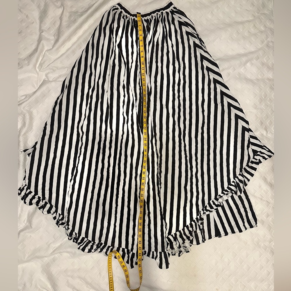 Victorian Choice Gothic Sleepy Hollow Gown Black & White Beetlejuice Dress - Picture 14 of 15